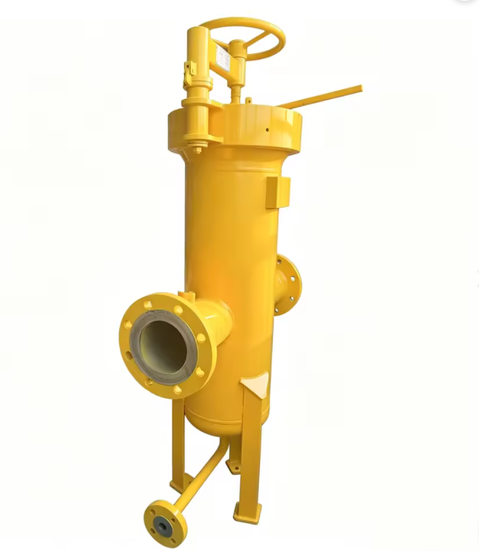 INDUSTRIAL GAS COMPRESSOR AND PURIFIERS 3 Natural Gas Filter Housing High Efficiency Gas Filtration Equipment for Pipeline Gas Purification